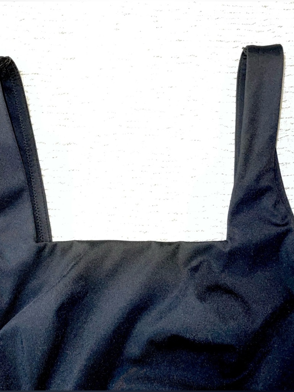 Yitty Ultra Lift Square Neck Sports Bra LARGE Black EUC - Picture 10 of 13